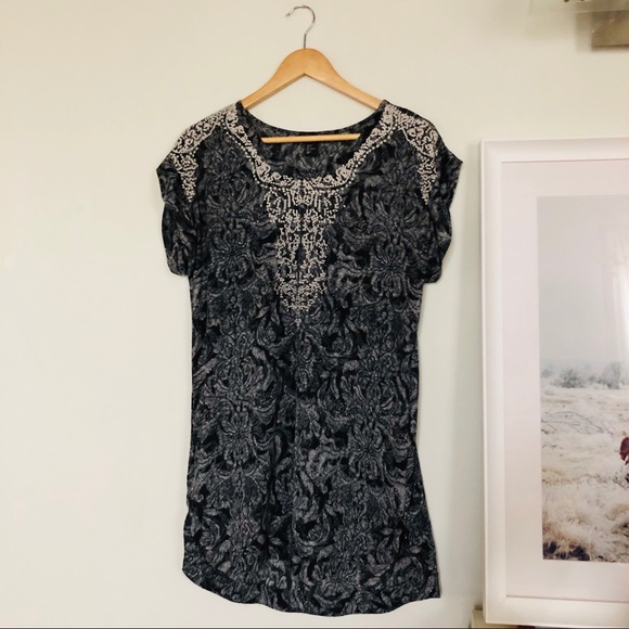 H&M Dresses & Skirts - H&M Conscious Embroidered Tunic Dress